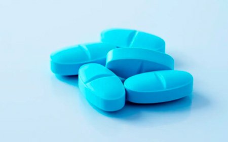 Таблетки голубого цвета